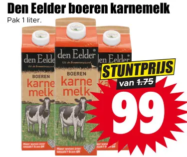 Aanbieding: Boeren karnemelk