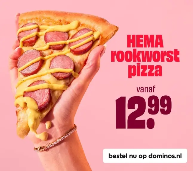 Aanbieding: Hema Rookworst Pizza