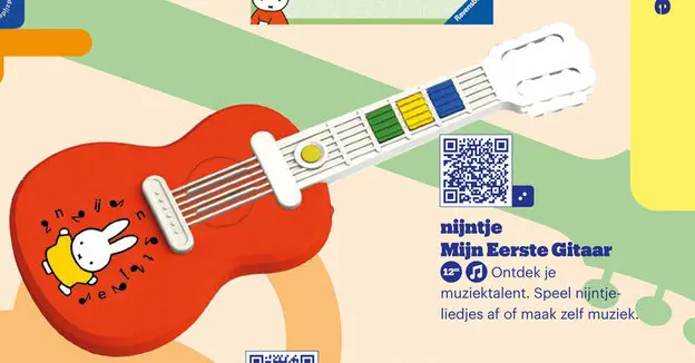Aanbieding: nijntje Mijn Eerste Gitaar