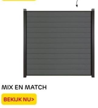 Aanbieding: MIX EN MATCH