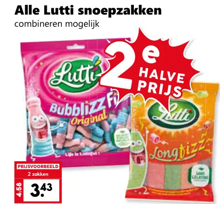 Aanbieding: Lutti snoepzakken