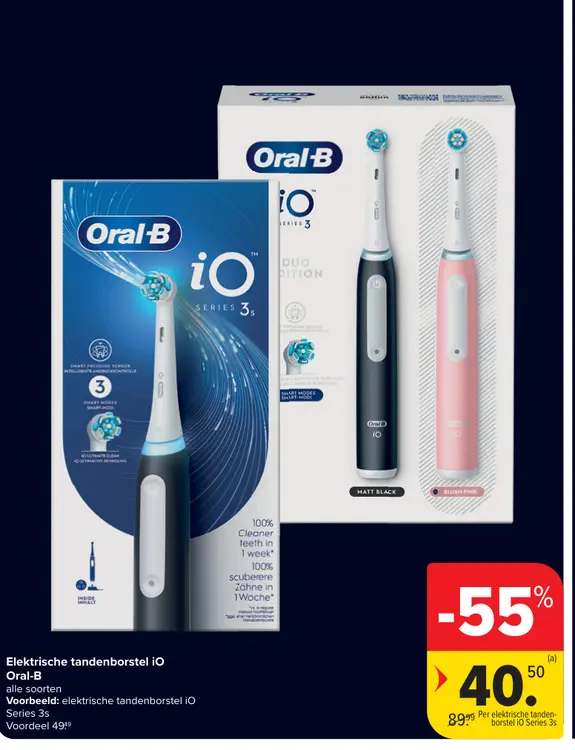 Promotie: Elektrische tandenborstel iO