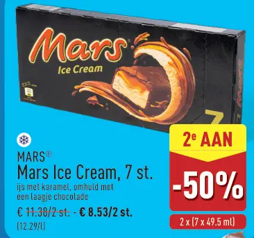 Promotie: Mars Ice Cream