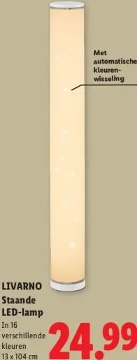 Aanbieding: Staande LED-lamp