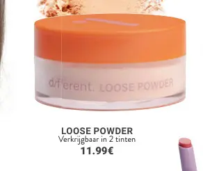 Promotie: Loose powder