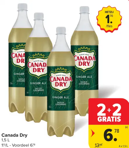 Promotie: Ginger Ale