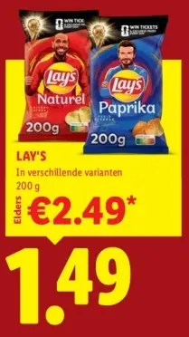 Aanbieding: Lay's
