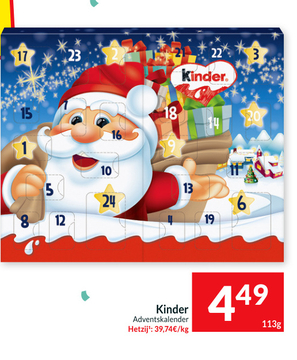 Aanbieding: Kinder Adventskalender