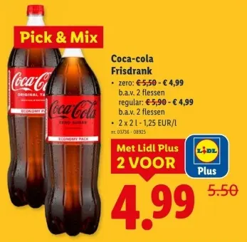 Promotie: Frisdrank
