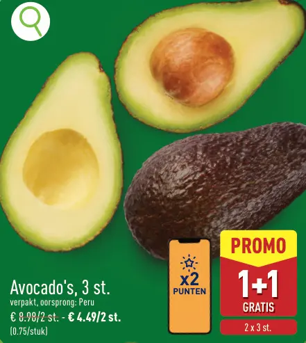 Promotie: Avocado's