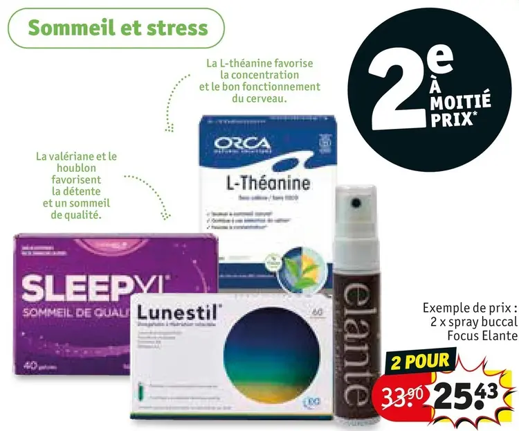 Offre: Sommeil et stress