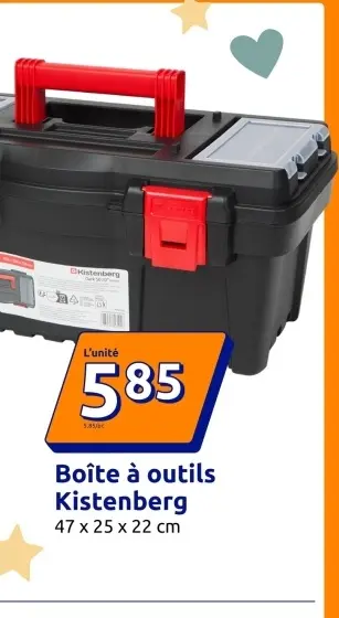 Offre: Boîte à outils