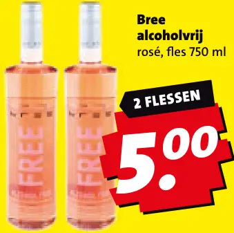 Aanbieding: Bree Alcoholvrij rosé