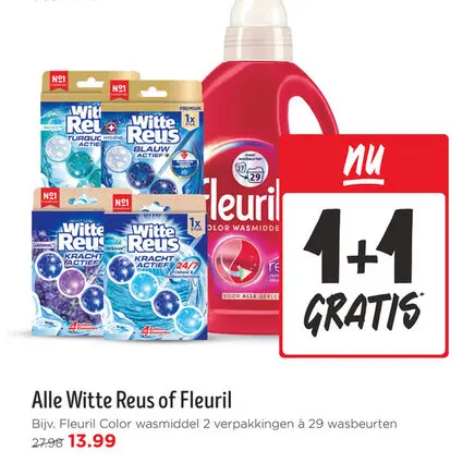 Aanbieding: Alle Witte Reus of Fleuril