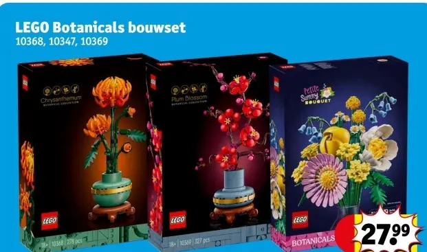 Aanbieding: LEGO Botanicals bouwset