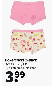 Aanbieding: Boxershort 2-pack