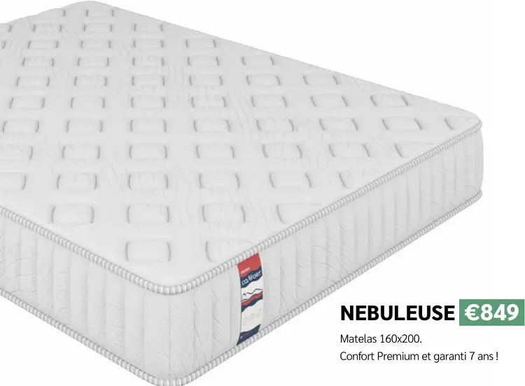 Offre: Matelas Nebuleuse