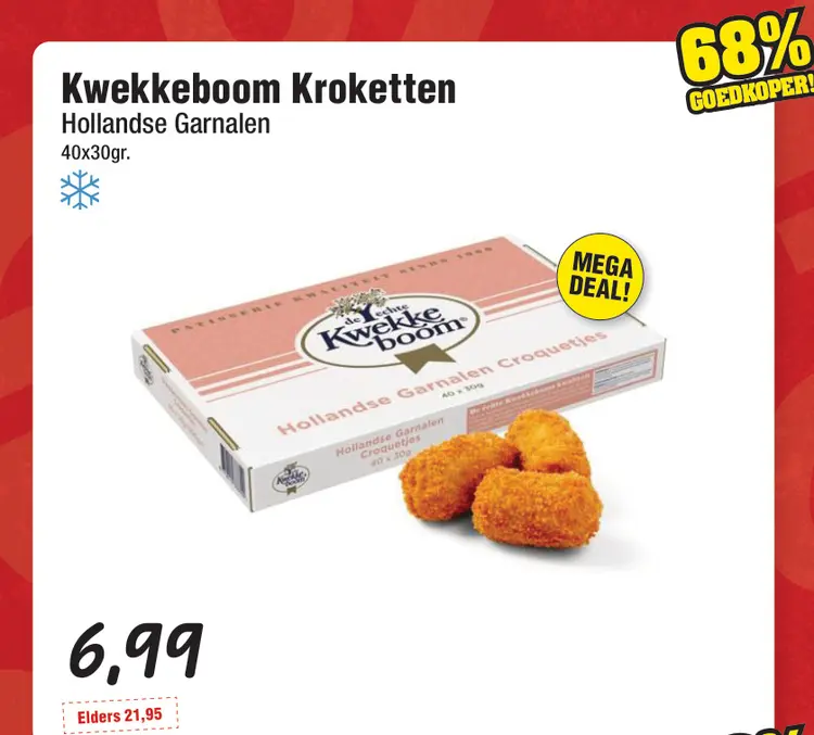 Aanbieding: Kroketten Hollandse Garnalen