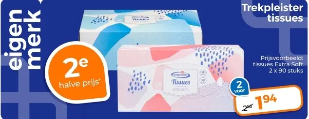 Aanbieding: Trekpleister tissues