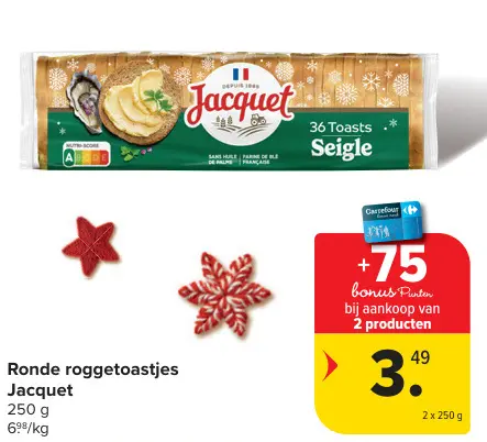 Promotie: Ronde roggetoastjes