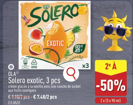 Offre: Solero exotic