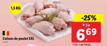 Offre: Cuisses de poulet XXL