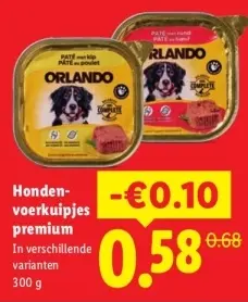 Aanbieding: Hondenvoerkuipjes premium