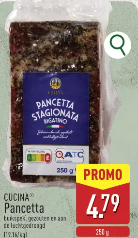 Promotie: CUCINA Pancetta