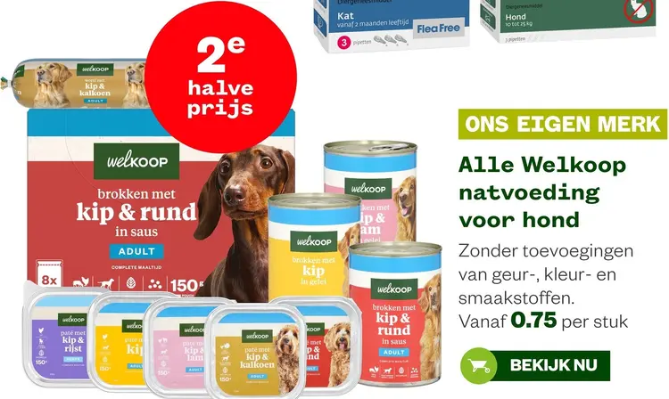Aanbieding: Natvoeding voor hond