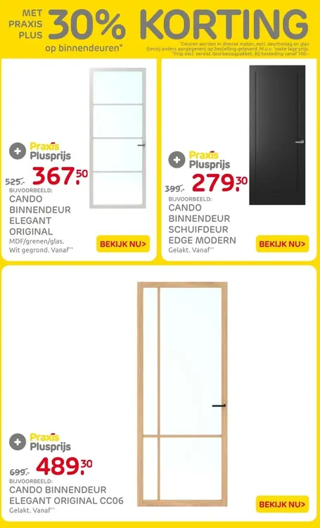 Aanbieding: Cando binnendeur elegant original