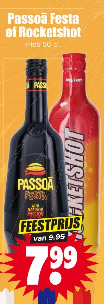 Aanbieding: Passoã Festa of Rocketshot