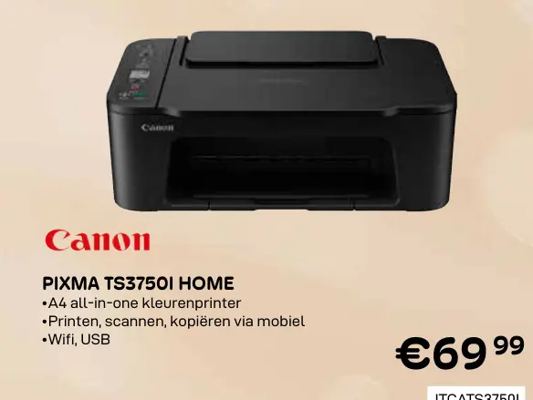 Aanbieding: Pixma ts3750i home