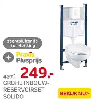 Aanbieding: Inbouwreservoirset solido