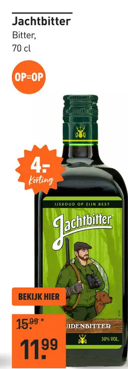 Aanbieding: Jachtbitter 70CL