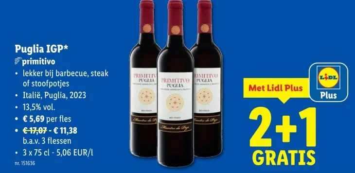 Aanbieding: Puglia IGP Primitivo