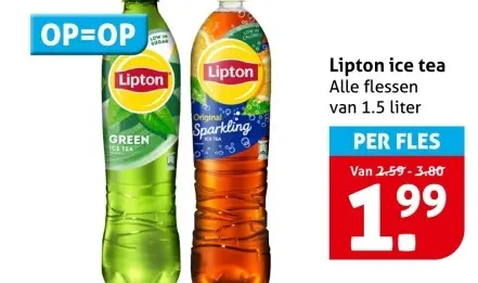 Aanbieding: Lipton ice tea
