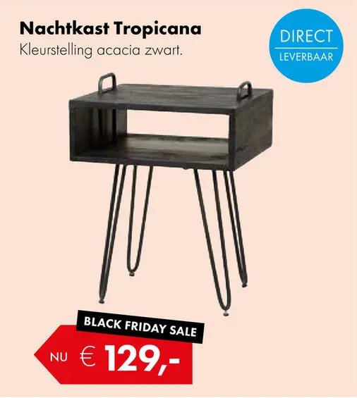 Aanbieding: Tropicana bijzettafel