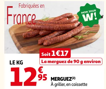 Promotie: Merguez