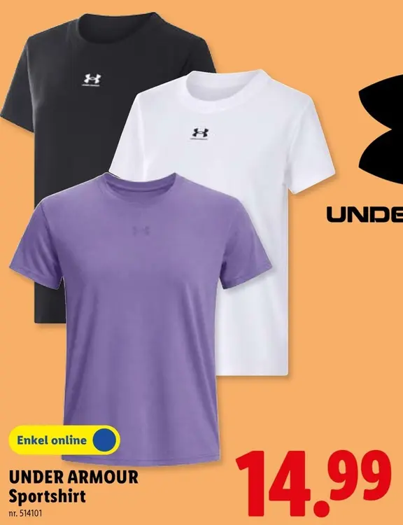 Promotie: UNDER ARMOUR Sportshirt