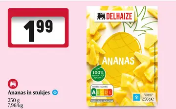 Aanbieding: Ananas in stukjes