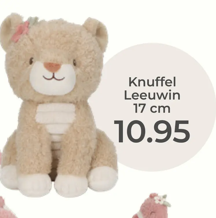Aanbieding: Knuffel Leeuwin