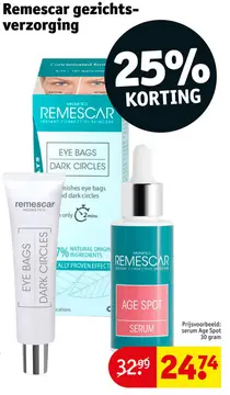 Aanbieding: Remescar gezichtsverzorging