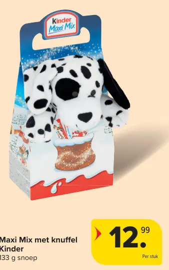 Aanbieding: Maxi Mix met knuffel