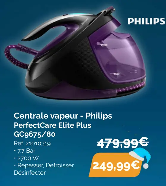 Offre: Centrale vapeur - Philips PerfectCare Elite Plus