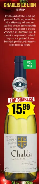 Aanbieding: Raoul Clerget Chablis 75 cl