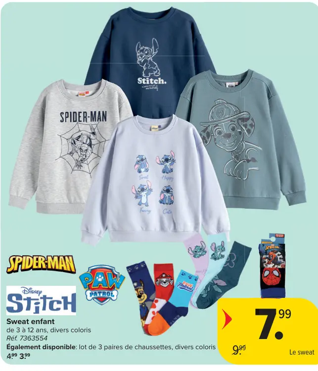 Offre: Sweat enfant