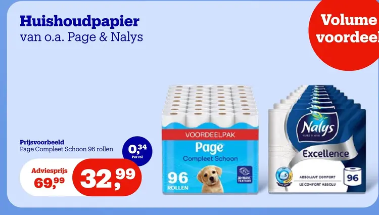 Promotie: Huishoudpapier