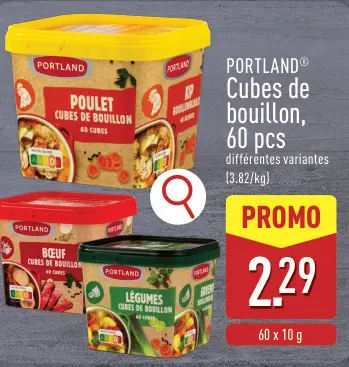 Offre: Cubes de bouillon