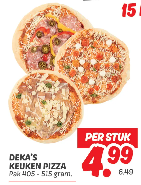 Aanbieding: Keuken pizza