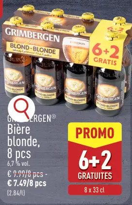 Offre: Bière blonde